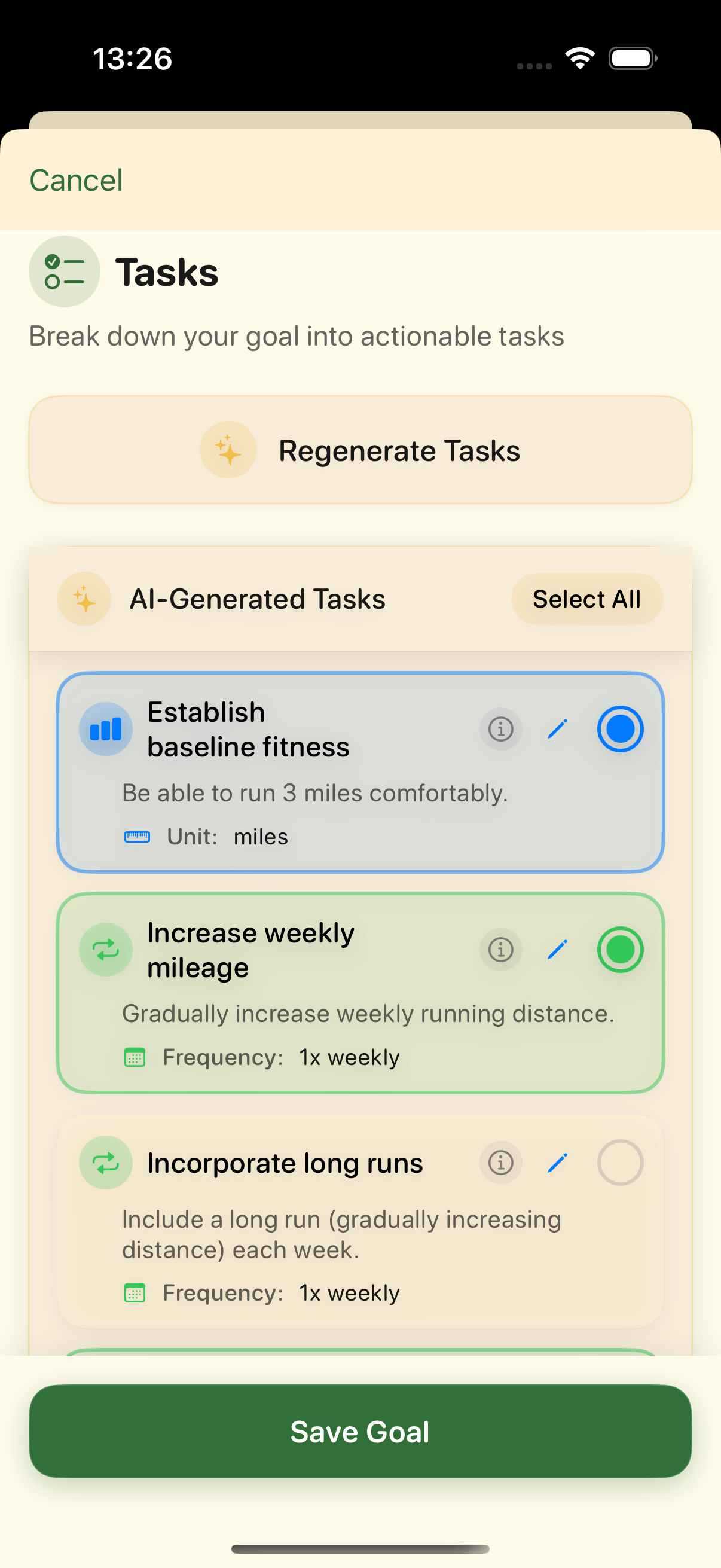 Achievo App Screenshot 1
